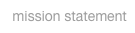 mission statement 